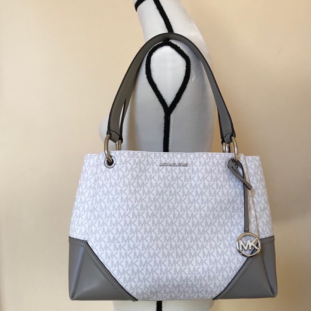 Michael Kors (2pcs) Nicole LG Shoulder Tote - Picture 7 of 8